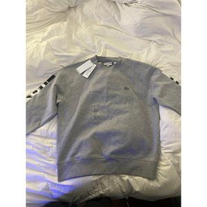 Lacoste Men's Loose Fit Reflective Print Sweatshirt size medium